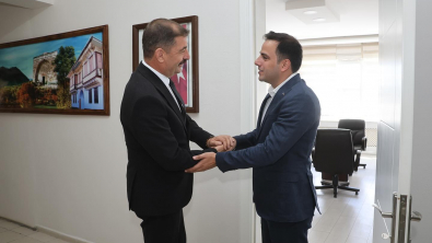 Kula'nın Yeni Kaymakamı Altuntaş'a Ziyaret