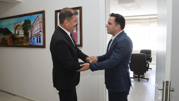 Kula'nın Yeni Kaymakamı Altuntaş'a Ziyaret