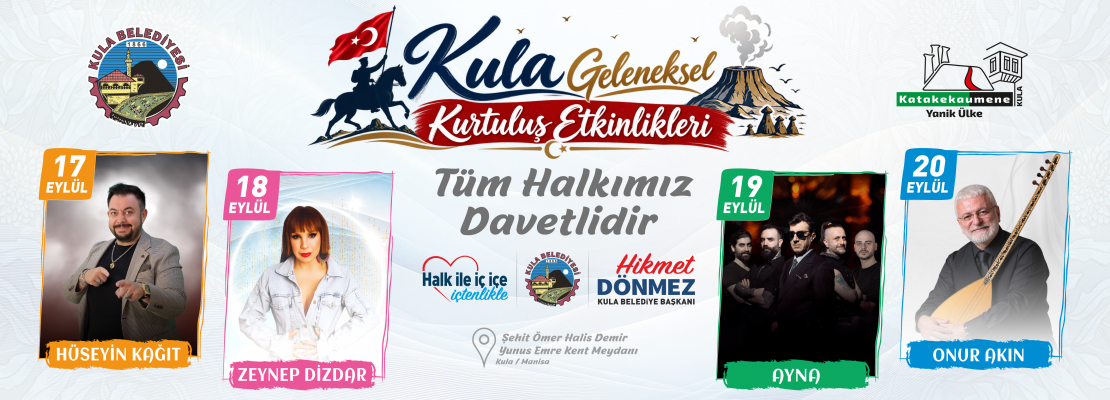 Kula - 2026 Konser Takvimi