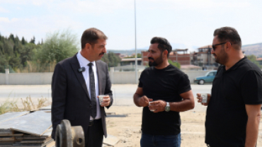 Kula’da 60 Milyon TL’lik spor tesisi ve kapsamlı üstyapı çalışmaları sürüyor