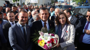 CHP GENEL BAŞKANI ÖZEL, KULA'YI ZİYARET ETTİ