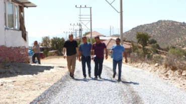 Çarıkballı’ya 7 Kilometre Sathi Kaplama Asfalt
