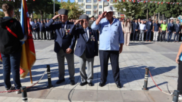 19 Eylül Gaziler Günü Kula’da Törenle Kutlandı