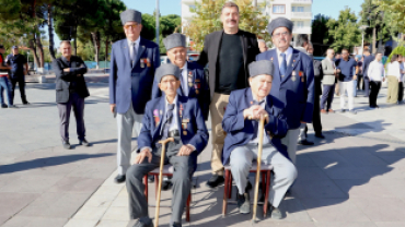19 Eylül Gaziler Günü Kula’da Törenle Kutlandı