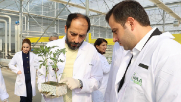 Jeotermal Kaynaklı Teknolojik Sera’da Yeni Ürün Sezonu Açıldı