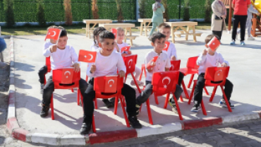 İbrahim Kasapoğlu Gündüz Bakımevi’nde ilk Cumhuriyet Bayramı coşkusu