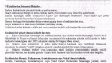Kiralaması Yapılacak Taşınmazlar