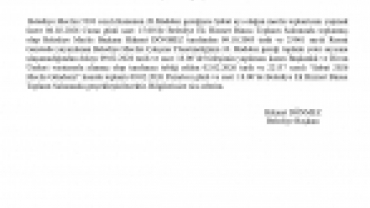 MECLİS TOPLANTI ÇAĞRISI